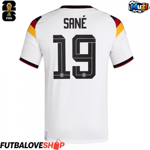 Dres Nemecko Leroy Sane #19 Domáci MS 2026 Krátky Rukáv